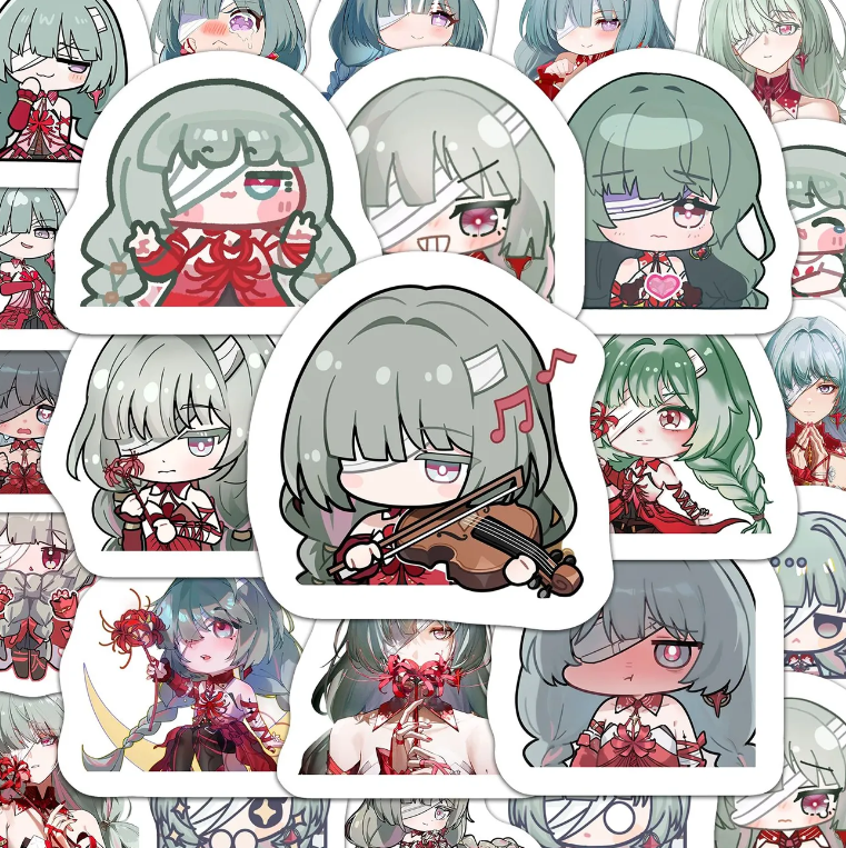 Phone Accessories In China - 60Pcs Wuthering Waves Phrolova Anime Student
