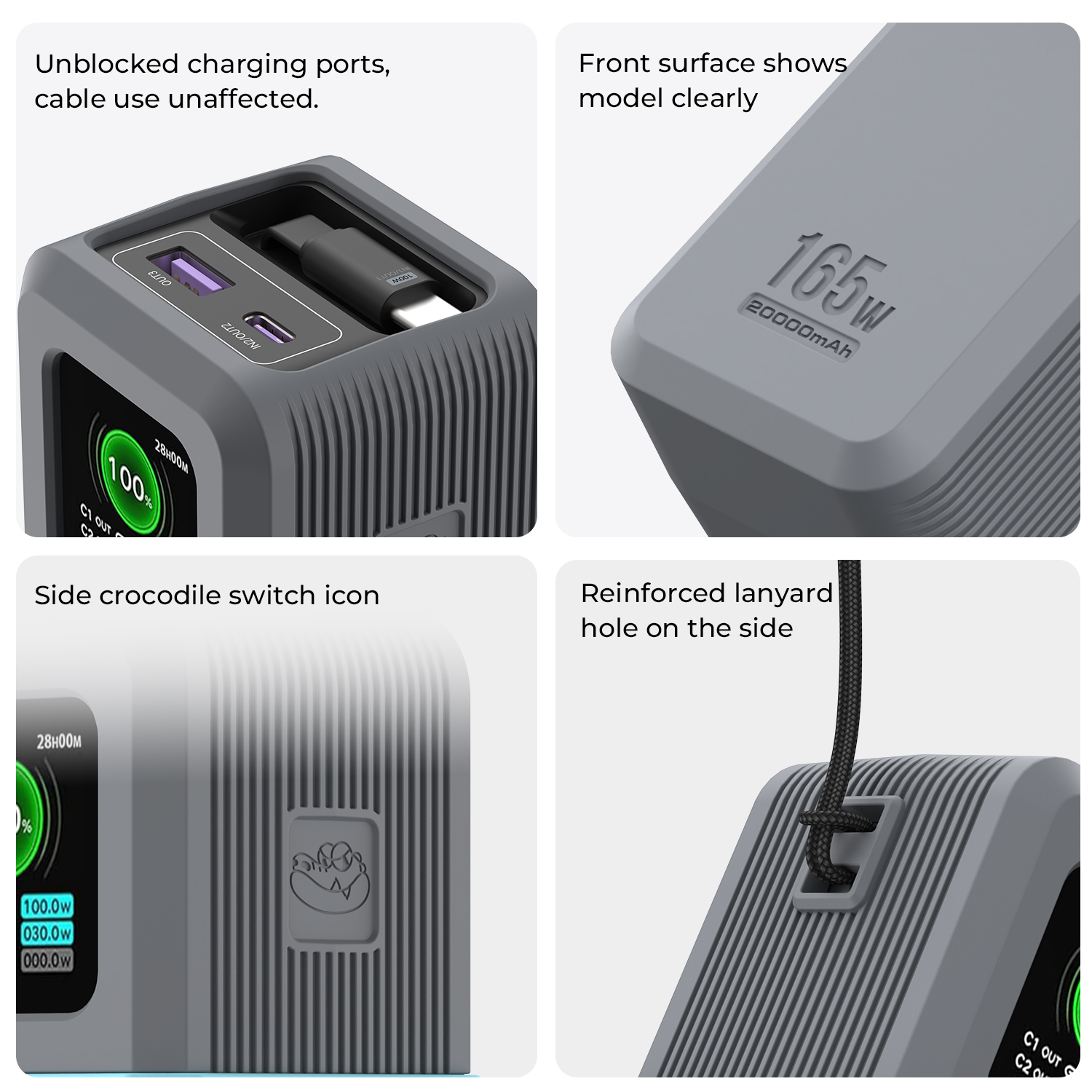 SIKAI Silicone Case for UGREEN - Portable Charger 20000Mah reseña y precio