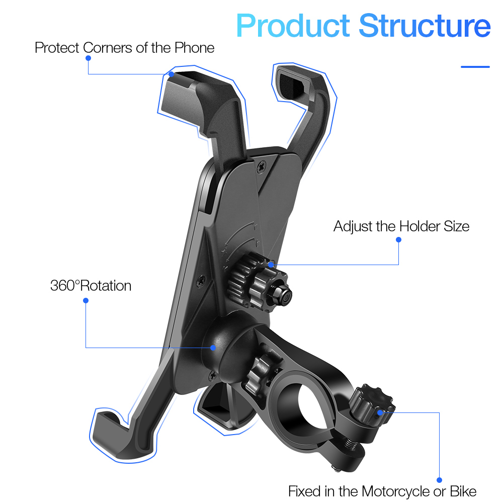 360° Adjustable Bike Phone Mou - Phone Zone Accessories & Repair Lake Charles Reviews reseña y precio