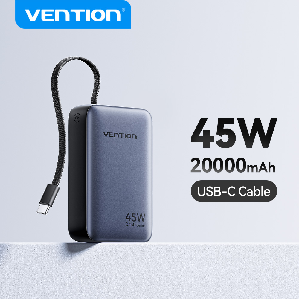 Vention CCC 45W 20000mAh Power - Portable Charger 20000Mah reseña y precio