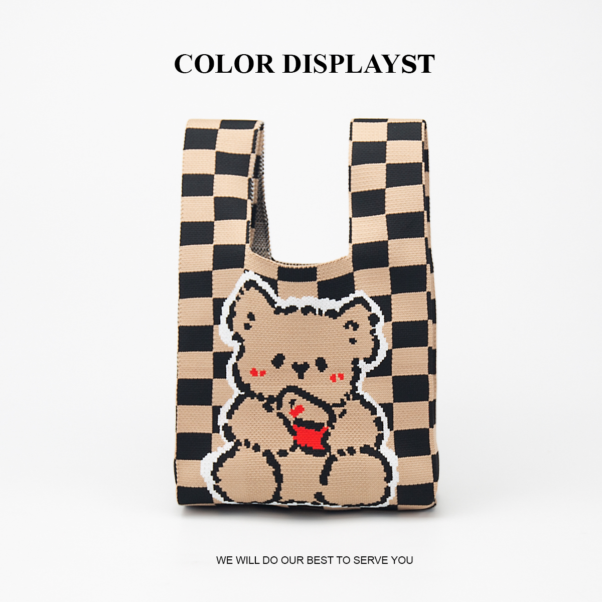 Cute Knitted Handbag for Girls - Phone Accessories In China reseña y precio