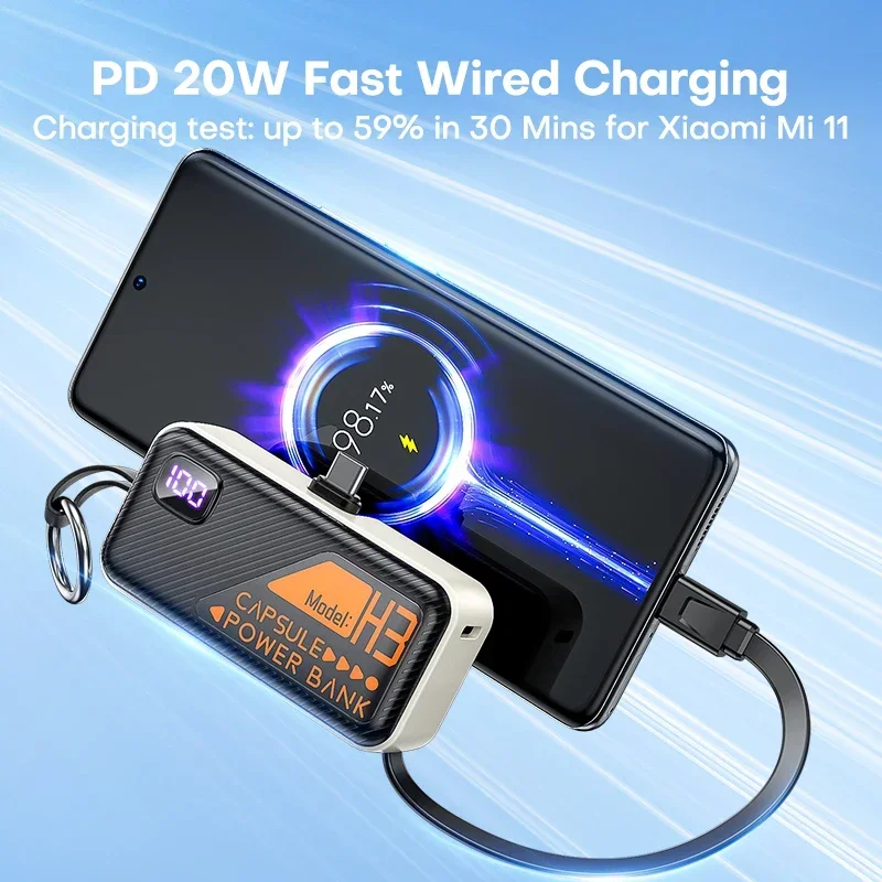Mini Power bank 20000mah Built - Portable Charger 20000Mah reseña y precio