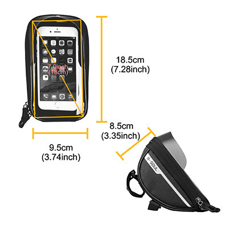 Touch Screen Bike Frame Bag Bi - Phone Zone Accessories & Repair Lake Charles Reviews reseña y precio
