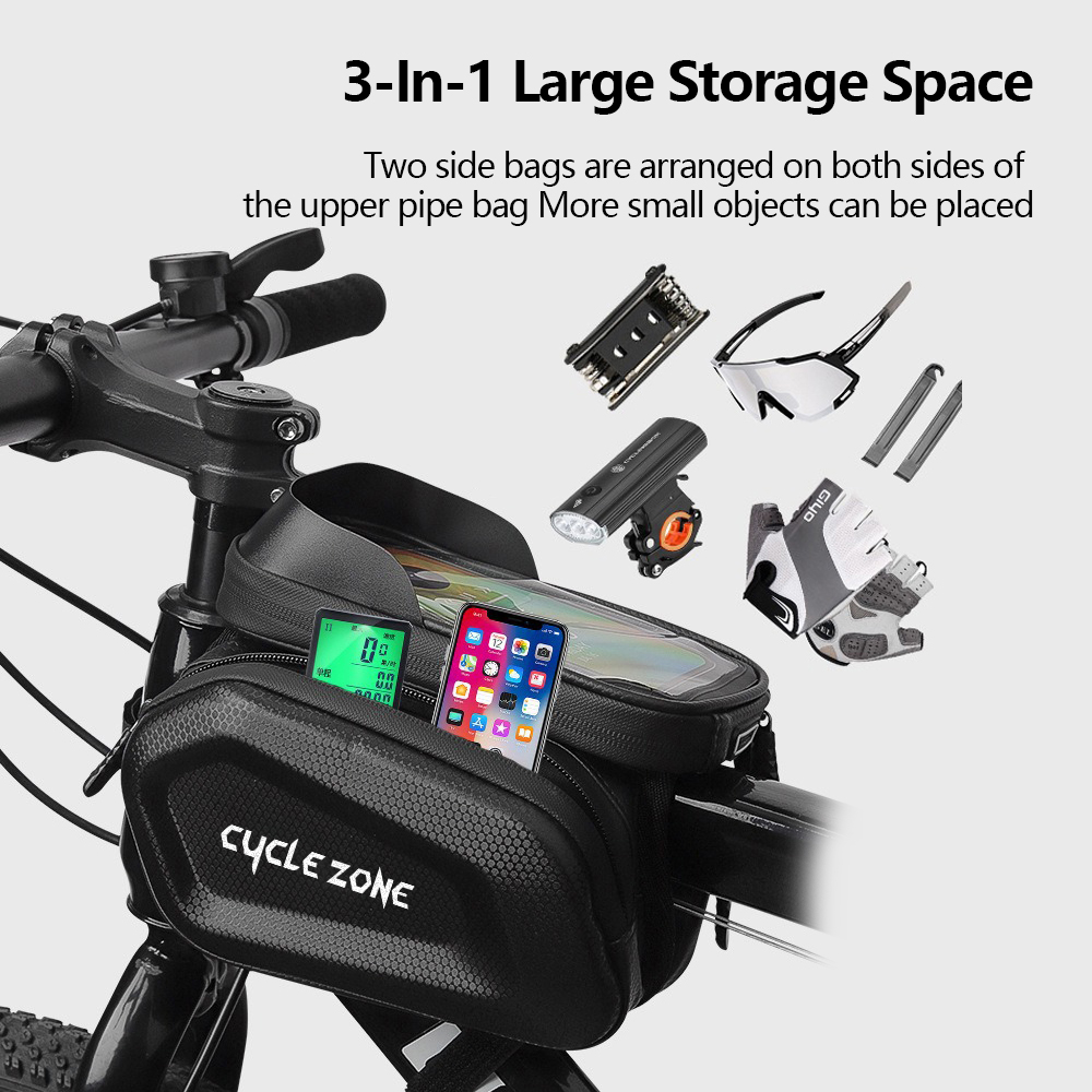 Bicycle Bag Touch Screen Phone - Phone Zone Accessories & Repair Lake Charles Reviews reseña y precio