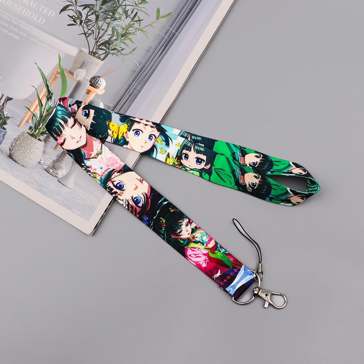 Cute Anime Girl Lanyard Neck S - Phone Accessories Crochet reseña y precio