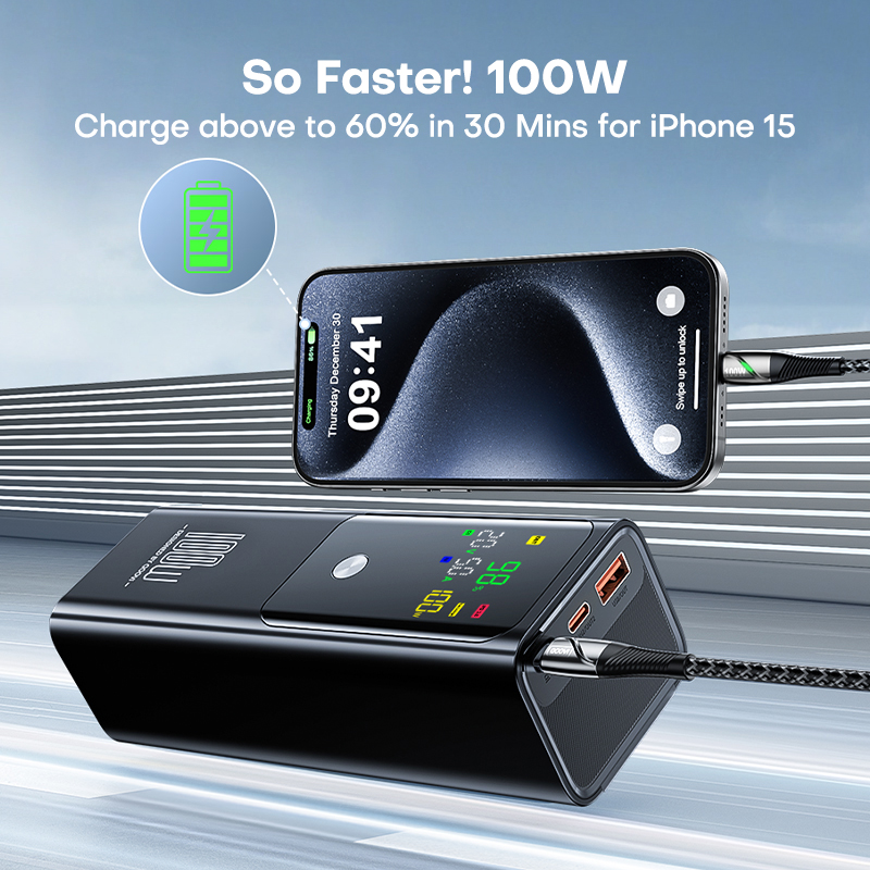 QOOVI PD 100W Power Bank 20000 - Portable Charger 20000Mah reseña y precio