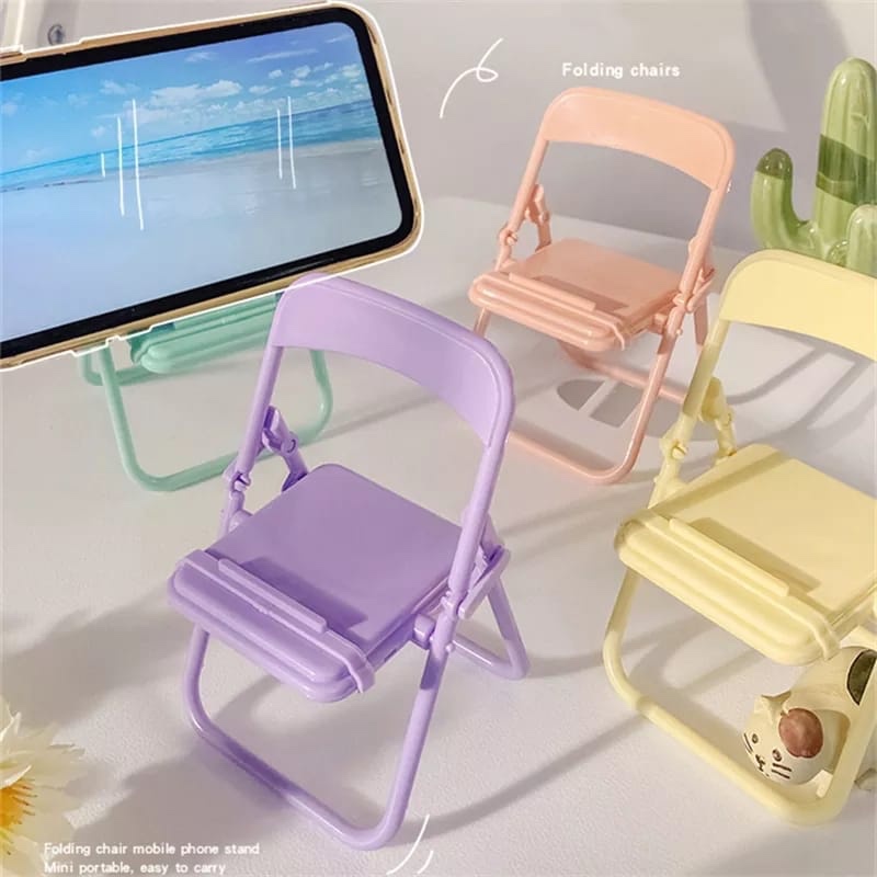 Cute Chair Phone Holder Stand  - Phone Accessories Crochet reseña y precio