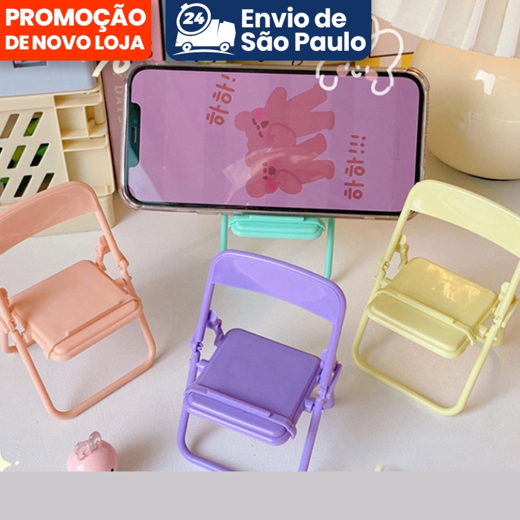 Cute Chair Phone Holder Stand  - Phone Accessories Crochet reseña y precio