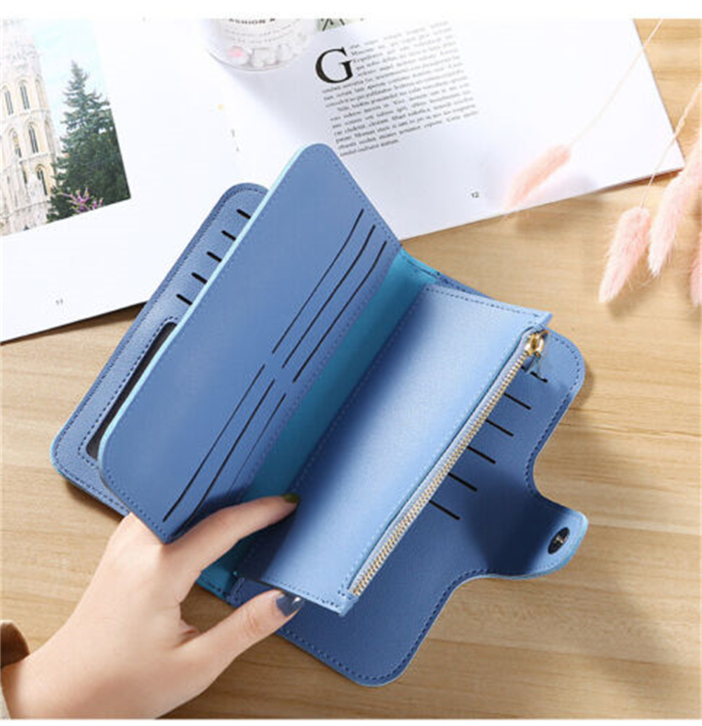 Fashion Women Leather Wallet L - Phone Accessories Wholesale In China reseña y precio