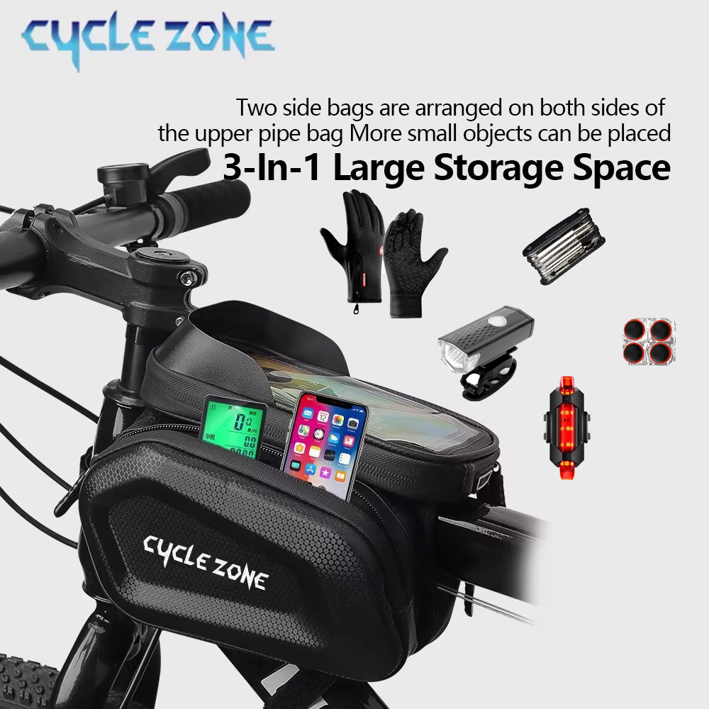 Large Capacity Bicycle Top Tub - Phone Zone Accessories & Repair Lake Charles Reviews reseña y precio