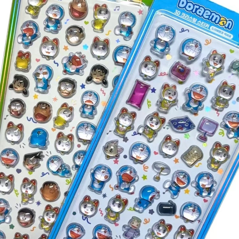 Doraemon Crystal Sticker Anime - Phone Accessories In China reseña y precio
