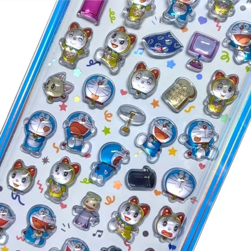 Doraemon Crystal Sticker Anime - Phone Accessories In China reseña y precio