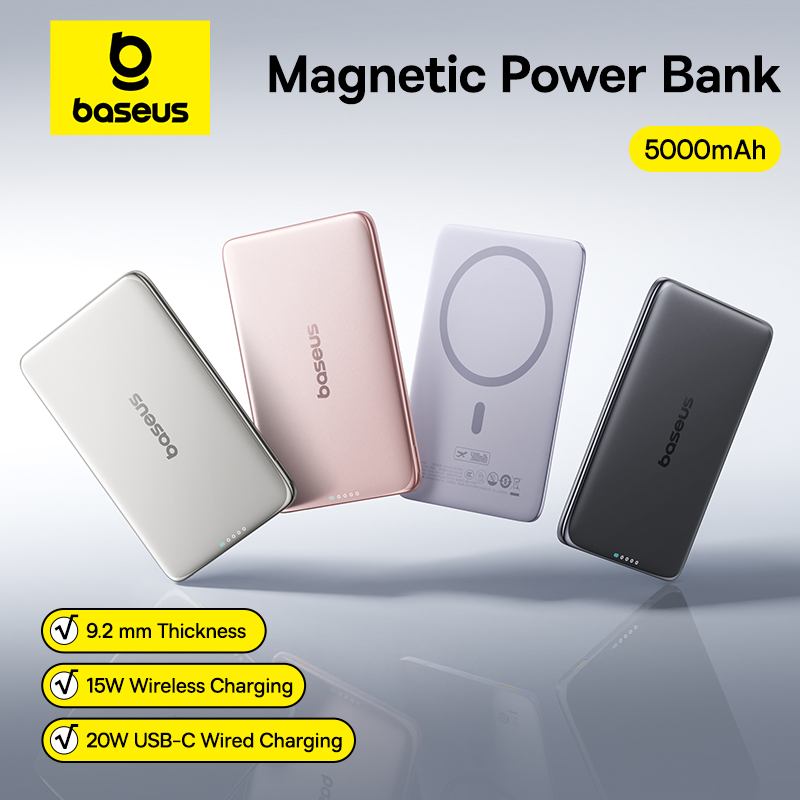 Baseus 5000mAh Magnetic Power  - Portable Charger 20000Mah reseña y precio