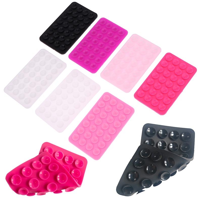 1PC Double Sided Silicone Suct - Phone Accessories Crochet reseña y precio