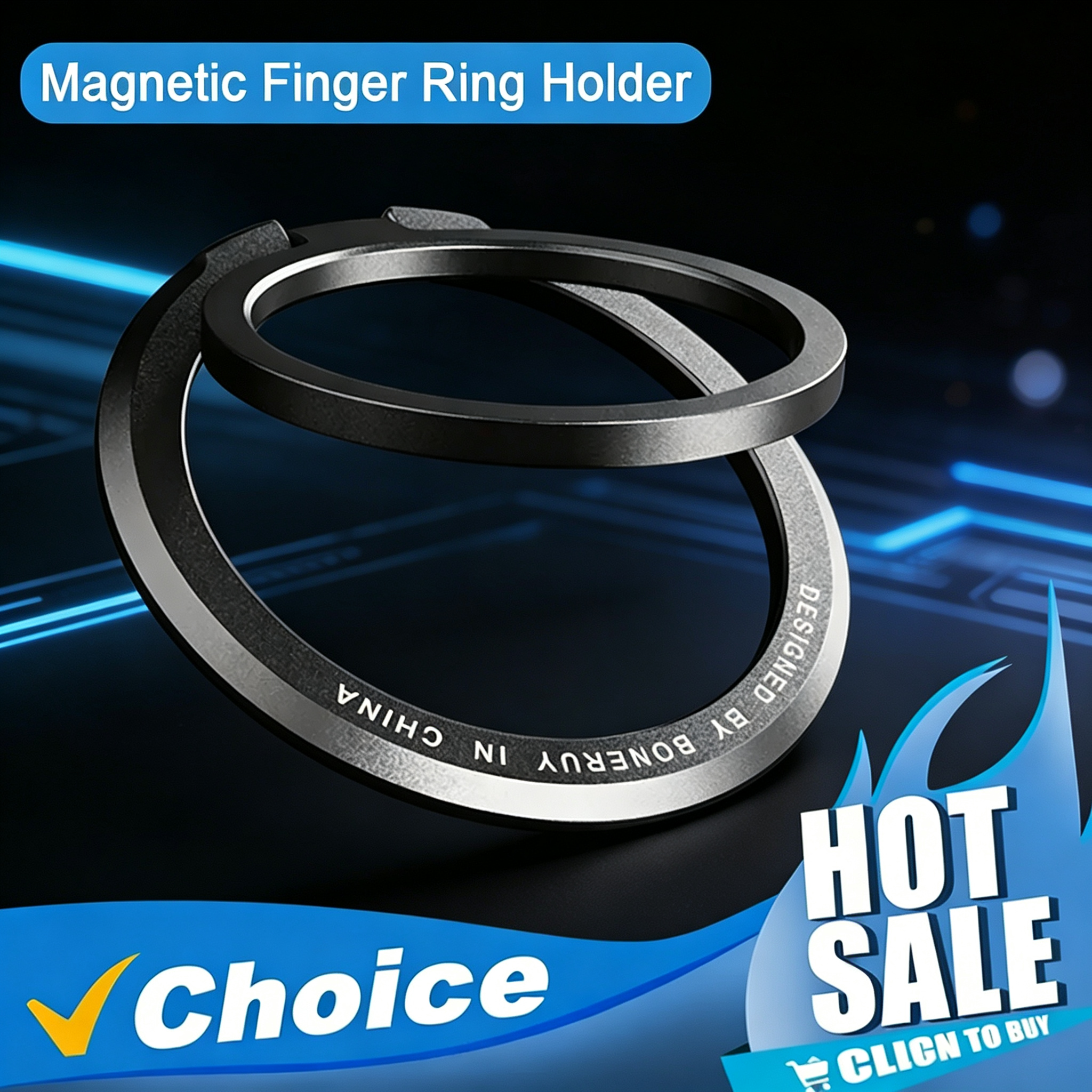 Magnetic Phone Holder For Mags - Phone Accessories Crochet reseña y precio
