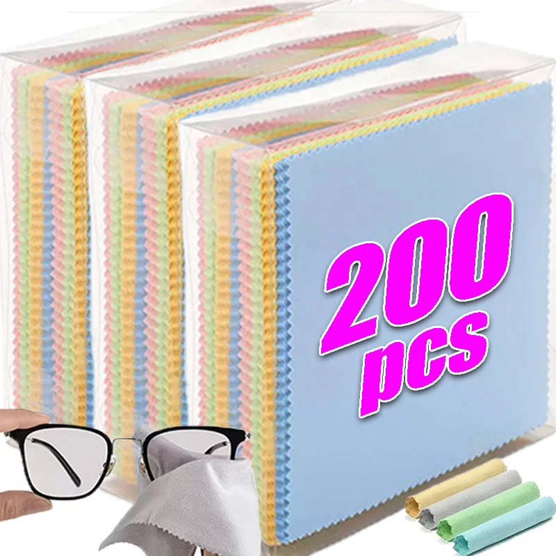 Square Glasses Cleaning Cloth  - Phone Accessories Wholesale In China reseña y precio