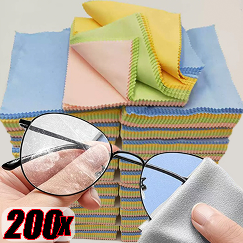 Square Glasses Cleaning Cloth  - Phone Accessories Wholesale In China reseña y precio