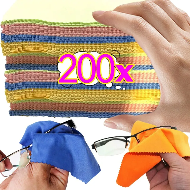 Square Glasses Cleaning Cloth  - Phone Accessories Wholesale In China reseña y precio