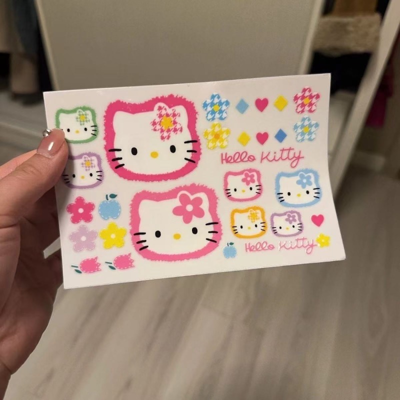 5pcs Hello Kitty Stickers Cart - Phone Accessories Wholesale In China reseña y precio